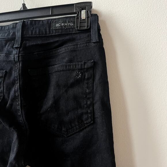 Alexa Chung x AG High Waist Black Skinny Jeans - 24 - Picture 12 of 12